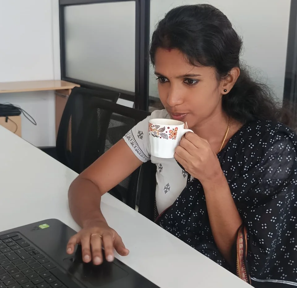 Shobana developer portrait at iOrange Innovation