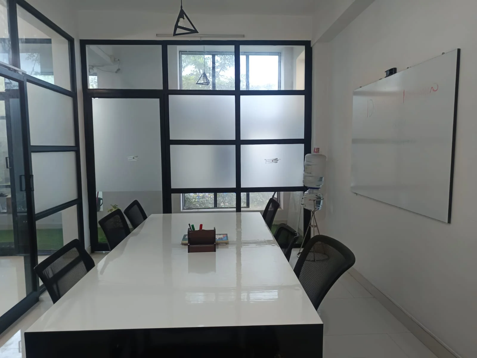 Business consultation session at the iOrange Innovation office