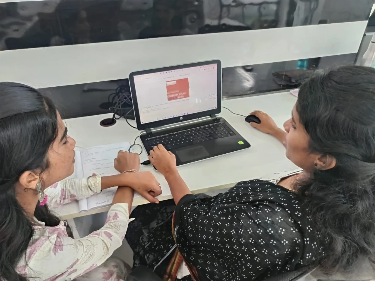 Software team discussing mobile app development ideas