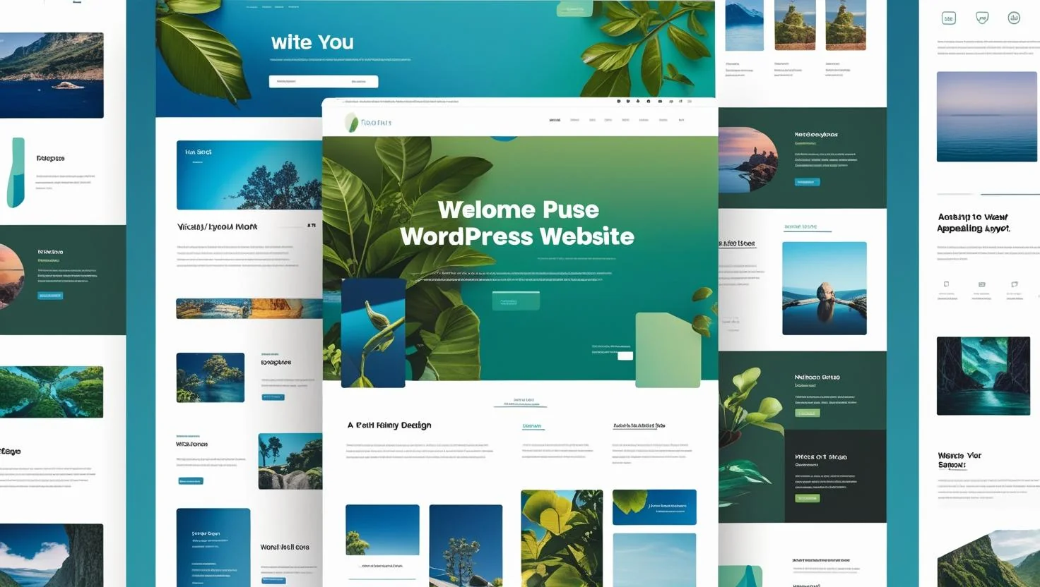Evolve WordPress website design preview