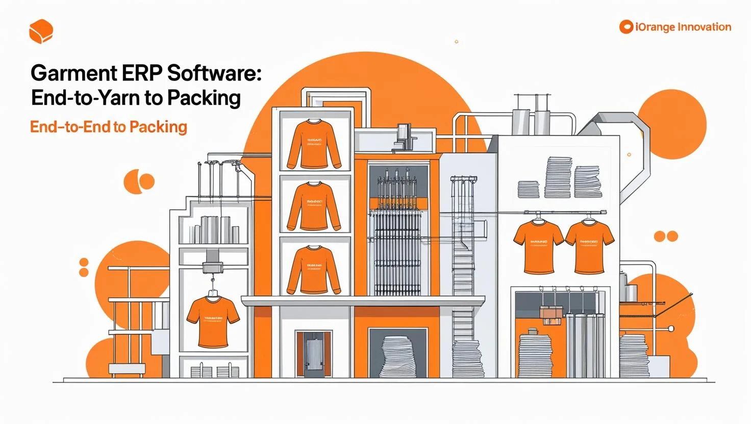 Garment factory ERP screen for order tracking and planning