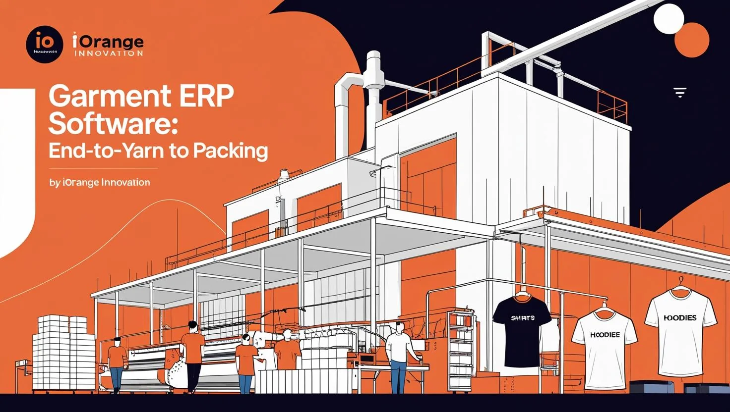 Apparel ERP reporting dashboard for manufacturing workflow
